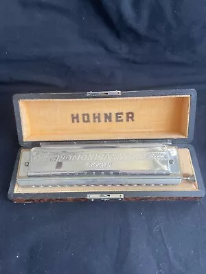 Vintage 1950s/60s M.Hohner The 64 Chromonica Professional Model W/Original Case • $9.99
