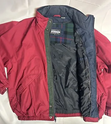 Vintage 90s  Members Only Bomber Jacket Winter Coat Rain Jacket • $28.05