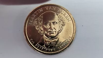 2008 Presidental Gold Dollar Martin Van Buren • $2.50