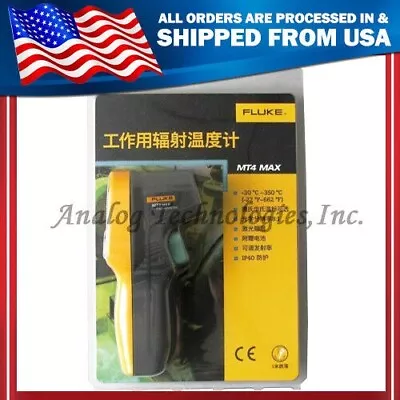 New Fluke MT4 MAX Infrared Thermometer Mini Handheld Temperature USA Fast Ship • $75.99