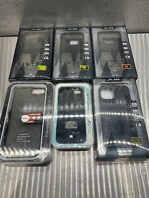 Jlw Phone Charging Case IPhone 12 Pro I11 Max 6/7 & 5c  Samsung S9 Joblot • £26.50