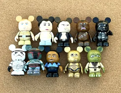 Disney Parks Star Wars Series 1 Boba Fett Yoda C-3P0 Vinylmation Lot Of 10 • $90