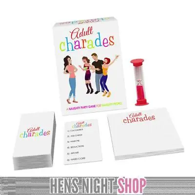 Hens Night Party Adult Charades Game Bachelorette Activity Awesome Fun • $22.95