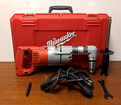 Milwaukee 48-06-2871 2 Speed Right Angle Drill W/ Case & Accessories • $148.95