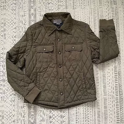 Vince Kid’s Olive Green Quilted Jacket • $35