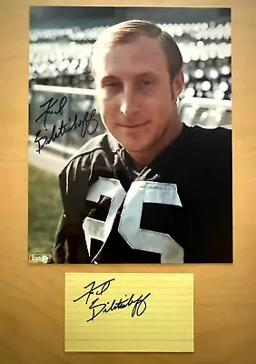 FRED BILETNIKOFF HOF Signed 8X10 PHOTO OAKLAND RAIDERS COA • $19.95