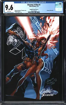 Uncanny X-Men (2019) #1 J. Scott Campbell Variant B CGC 9.6 NM+ • $110