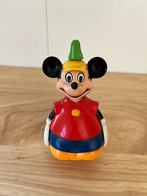 Vintage 1970’s-80’s Disney Mickey Mouse Spinning Top Toy! Cute! • $19.99