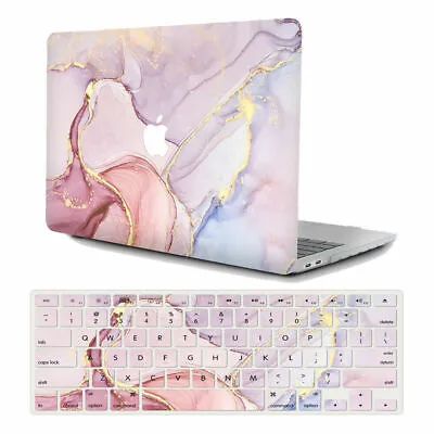 £9.59 • Buy Pink Marble Hard Case Cover Keyboard Skin For Macbook Air Pro 13 2010-2022