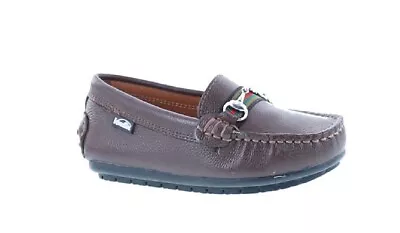Venettini Boys 55-Toby Designer Buckle Slip On Casual Dress Loafers Shoes • $48