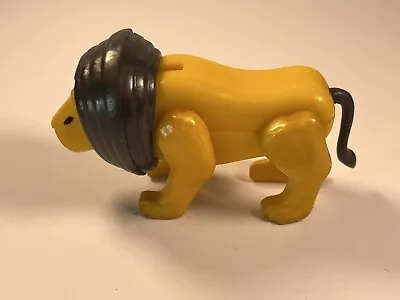 Vintage Fisher Price Little People Circus Train #991 Yellow Lion Animals • $9.95