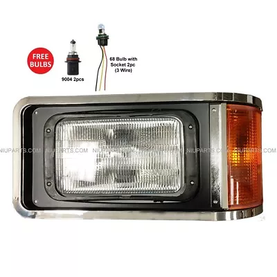 Headlight Set - Driver Side (Fit: Mack CH613 SFA Hood Truck 1990-2017 ) • $155