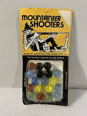 Mountaineer Shooters Marbles Not Opened Good Condition. • $18.50