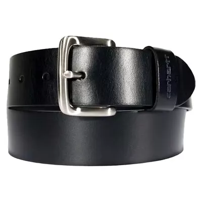 Carhartt Men's Signature Casual Leather Belt Black Size 40 • $32.99