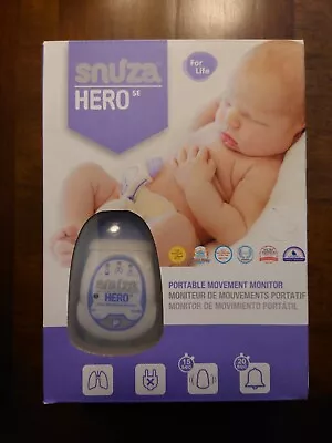 $50 • Buy Snuza Hero SE Baby Wearable Movement & Breathing Monitor With Alarm & Vibration