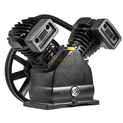 3 HP Replacement Air Compressor Pump Single Stage 2 Cylinder 12.7 CFM V Style • $198.95