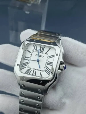 $297 • Buy Seiko Santos 38mm Mod With Sapphire Crystal And NH35 Automatic Movement