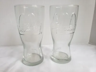 Lot Of 2 Retro McDonalds Drinking Glasses 1992 ~Clear Glass 6.5  Vintage #OSSH • $4.95