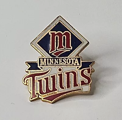 Vintage 1988 MLB Minnesota Twins Pin Baseball Hat Lapel Pinback Peter David  • $7.99