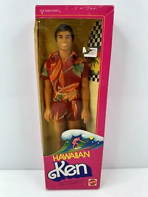 Vintage 1983 Barbie Hawaiian Ken Doll 7495 • $74.99