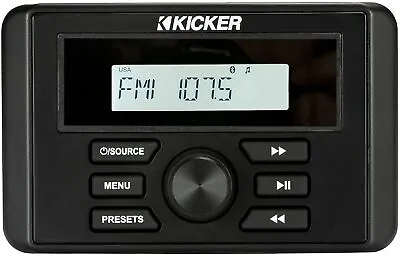 Kicker 46KMC3 Powersports/Marine Audio Bluetooth 4-Chan. Digital Media Receiver • $219.99