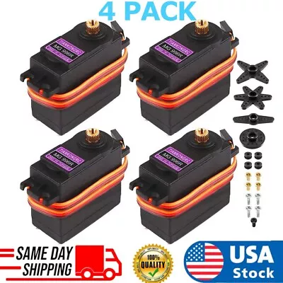 4PCS MG996R Gear MG996 Digital Torque Servo For Futaba JR RC Truck Racing US PR • $15.67