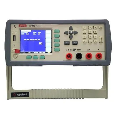 Bench Multimeter 10uV/10nA Resolution 60000Counts DC/AC Ohm Diode TFT LCD RS232 • $362.25
