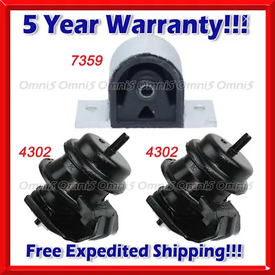 K707 Fit 03-07 Infiniti G35 Coupe 3.5L/03-06 Sedan 3.5L 2WD Motor & Trans Mount • $50.83