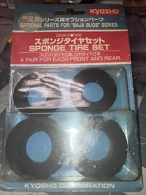 Kyosho Baja Bugs Sponge Tire Set Vintage RC Car New  • $25