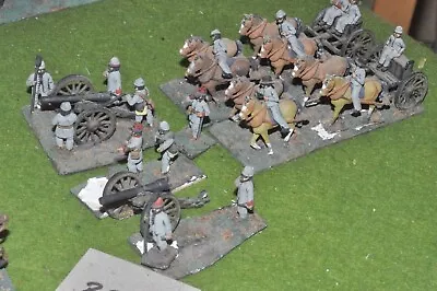 25mm ACW / Confederate - 2 Guns & Limbers - (83921) • £40