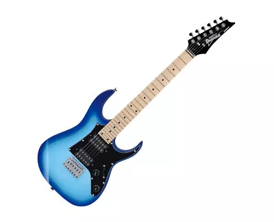 Used Ibanez GRGM21MBLT GIO RG MiKro Electric Guitar - Blue Burst • $149.99