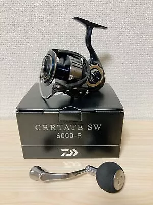 Daiwa Spinning Reel 21 CERTATE SW 6000-P Gear Ratio 4.9:1 Fishing Reel IN BOX • $790.41