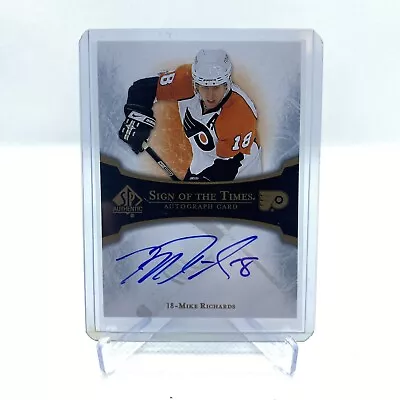 2007-08 SP Authentic Sign Of The Times Mike Richards Auto #ST-RI Autograph • $8.32