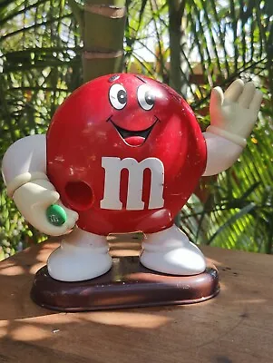 Vintage M&M Candy Dispenser Red Collectible 90s • $50