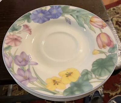 Mikasa Optima Super Strong Fine China 3 Pieces - Spring Legacy - Used Saucers • $12