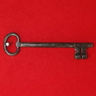 Antique KEY 17th-19th C. English Castle Door Church Jail House Lock 7  Long • $275