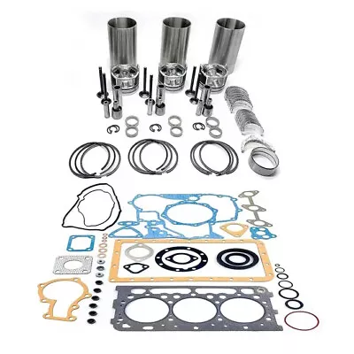 Overhaul Rebuild Kit For Mitsubishi S3L2 Engine HANIX H22A H24A H26C H36C H36CR  • $535