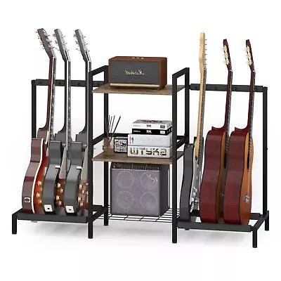 Guitar Stand 6 Space For Multiple Guitars Multi Guitar Rack For Acoustic El... • $110.60