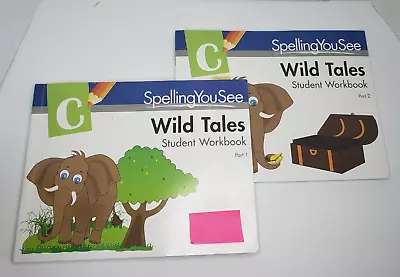 Spelling You See Level C Wild Tales Workbooks 1 & 2 • $33