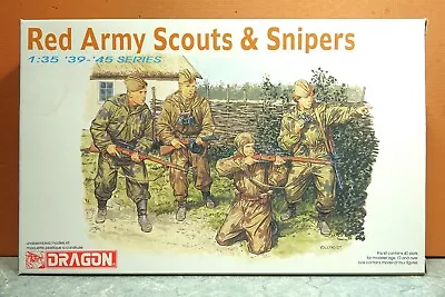 1/35 Dragon Red Army Scouts & Snipers Model Kit # 6068 • $16.20