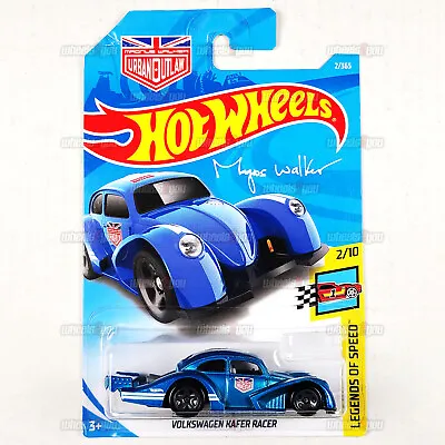 2018 Hot Wheels - VOLKSWAGEN KAFER RACER #2 Blue- Legends Of Speed 1:64 Vw FJW06 • $2.38