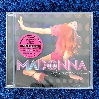 MADONNA SEALED KOREA CONFESSIONS ON A DANCEFLOOR CD PROMO HYPE 2005 1st RARE EDT • $45