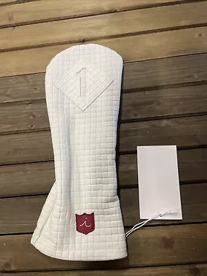 New Iliac Golf Driver Vintage Headcover White Sassari And White Sassari 2020 • $49