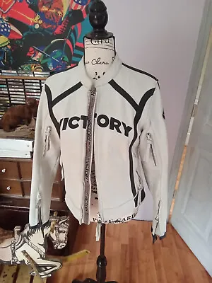 Victory Motorcycle Womens Small Leather Jacket • $250
