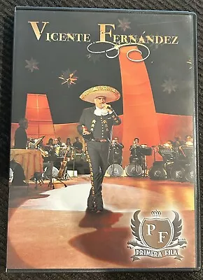 Vicente Fernández: Primer Fila [2008] DVD (El Rey Mujeras Divinas Motivos) • $9.99