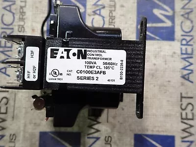 Eaton Control Transformer 100VA C0100E3AFB 277/208v To 120v TESTED • $48