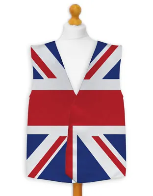 Union Jack Design Fancy Dress Waistcoat • £15.99