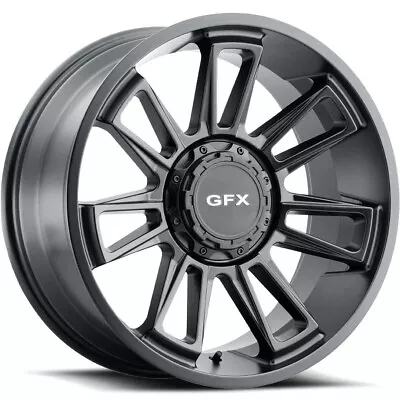 1 Wheel 18  TR21 18x9 8x165.1 Matte Black 12ET 125.2CB (T21 890-8165-12 MB) • $227.99