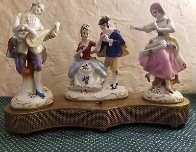 Vintage Melody Charm Figurines By Beck 1930s Music Box • $343.68