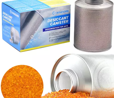 Wisesorb 750 Gram Silica Gel Canister Dehumidifier - Moisture Indicating Desicca • $20